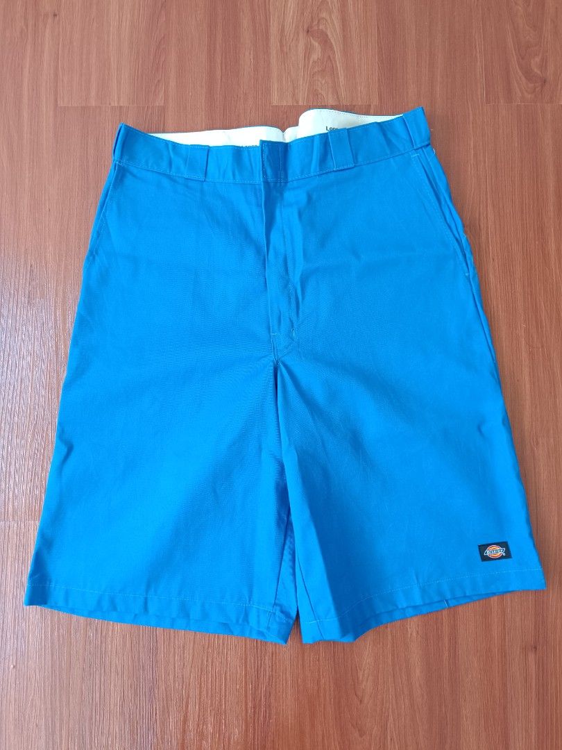 Royal blue dickies shorts outlet