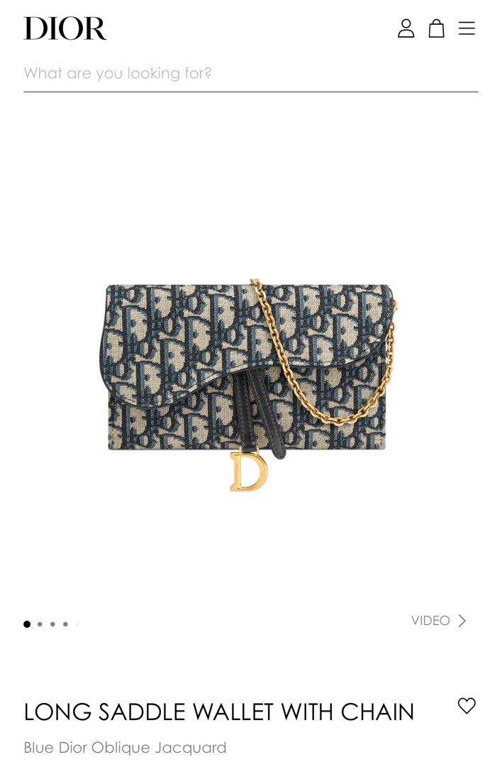 Dior saddle wallet price top