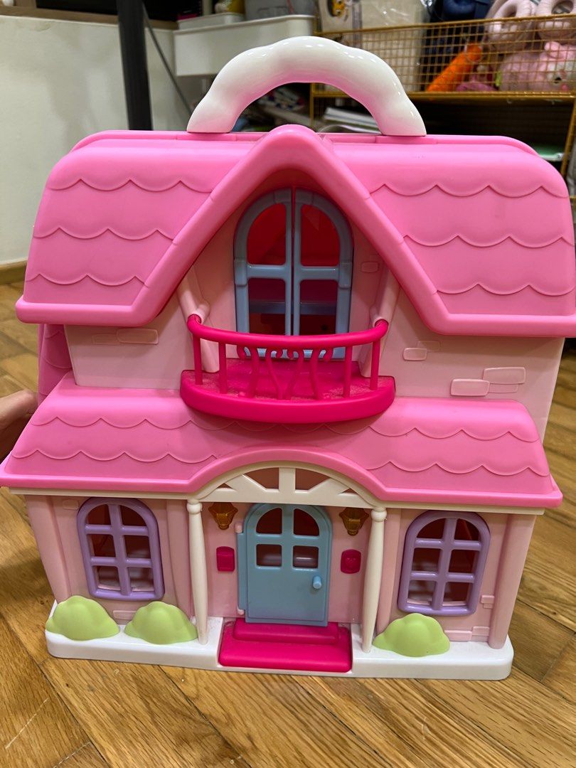 Doll house free portable car garage