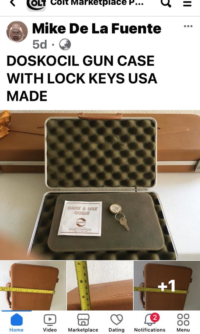 DOSKOCIL GUN CASE, Sports Equipment, Other Sports Equipment and ...