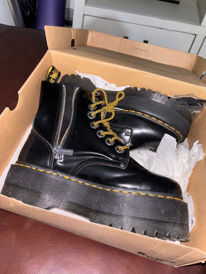 Dr Martens Vegan Jadon Max Boots Men s Fashion Footwear Boots