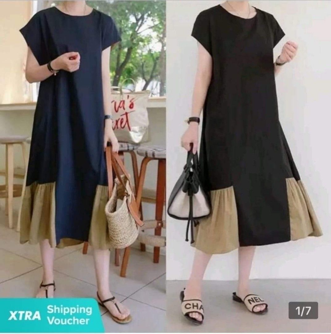 Dress casual (Category: Dresses) located in Trece Martires City. Submitted by ms.thriftaholic (Listing ID 1278539324, Image 1). Description: bought it online 📌rfs: doesn't fit me 📌s-m size 📌brand new 📌blue color.