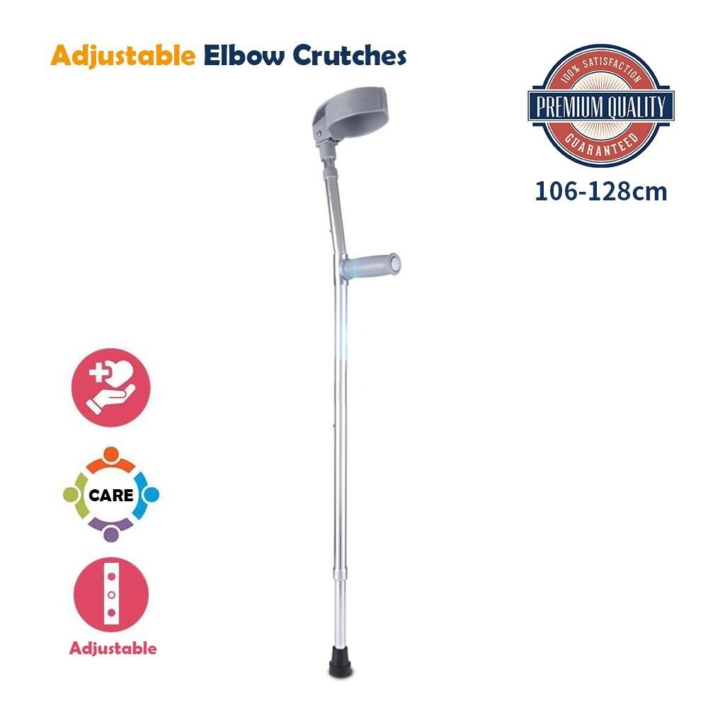 Elbow Crutches Adjustable High Quality Aluminum Alloy Crutches Walking