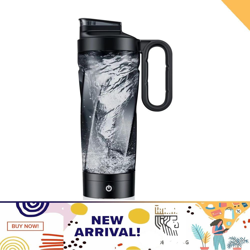 Electric top shaker bottle
