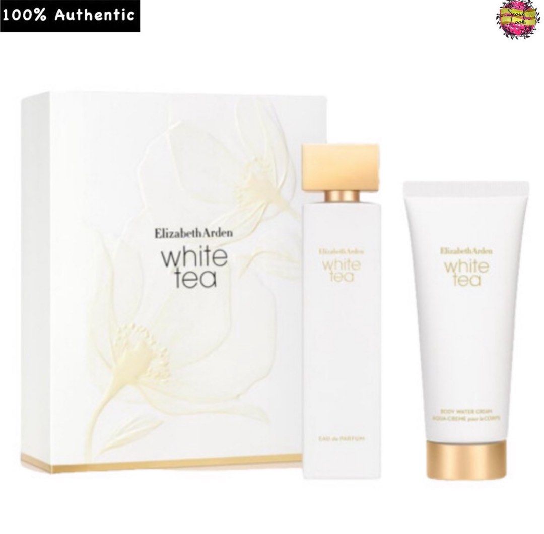 Elizabeth arden white tea perfume gift set top