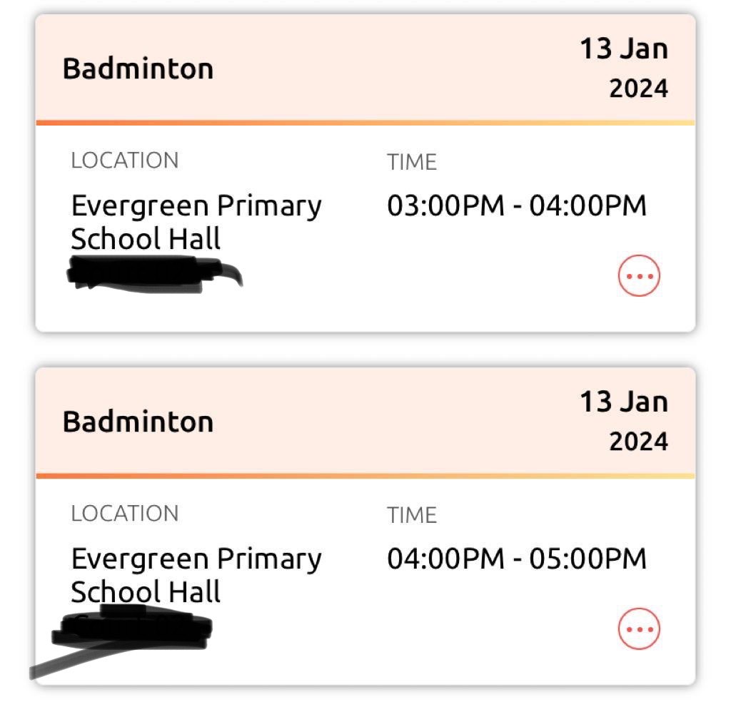 Evergreen Primary SchBadminton Court 13 Jan 2024 , Sports Equipment