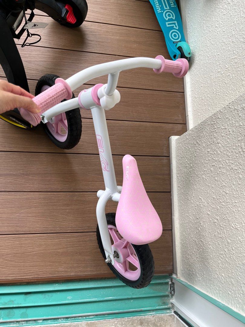 Evo balance bike pink clearance
