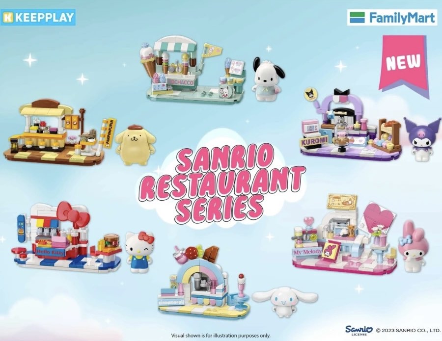 Family Mart Sanrio Lego Hobbies Toys Toys Games on Carousell