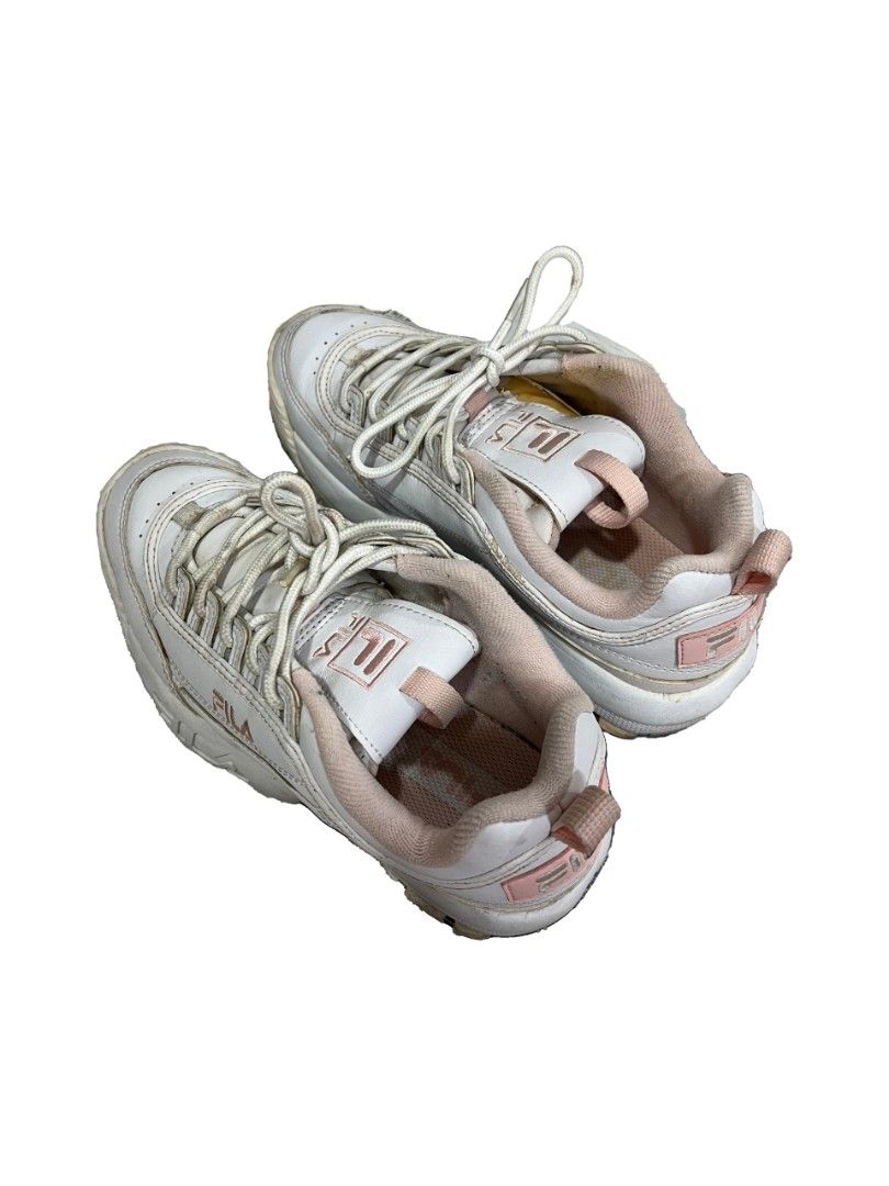 Fila pink sneakers clearance