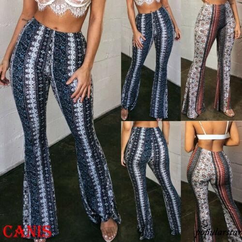 Flared Boho Patterned Forbidden Pants, Women's Fashion, Bottoms, Other  Bottoms on Carousell