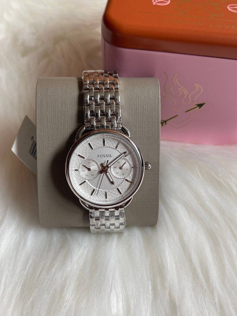 Fossil tailor multifunction sales stainless steel watch