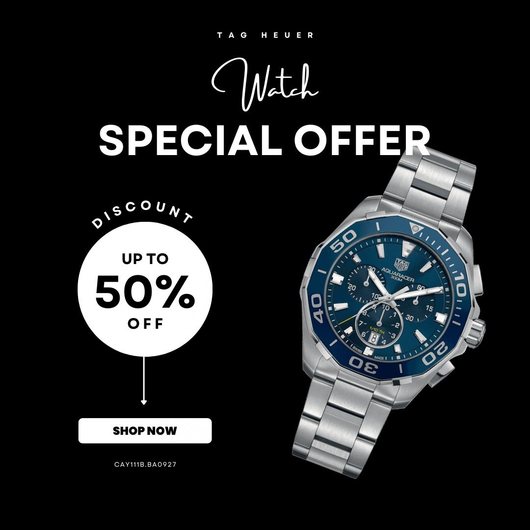 Jam tag heuer sales aquaracer