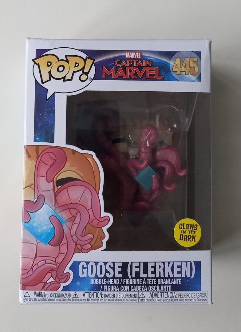 Funko POP! – Captain Marvel #445 Goose, Hobbies Toys, Toys