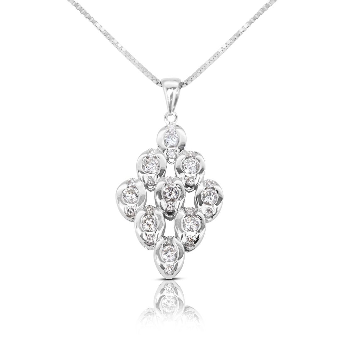 White gold hotsell necklaces for women