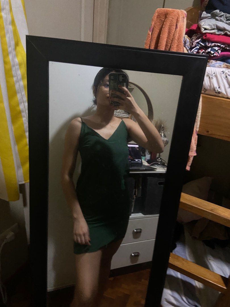 Zalora green dress on sale