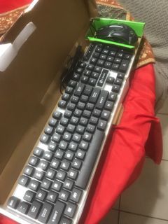 GTX300 RGB keyboard and mouse gaming set