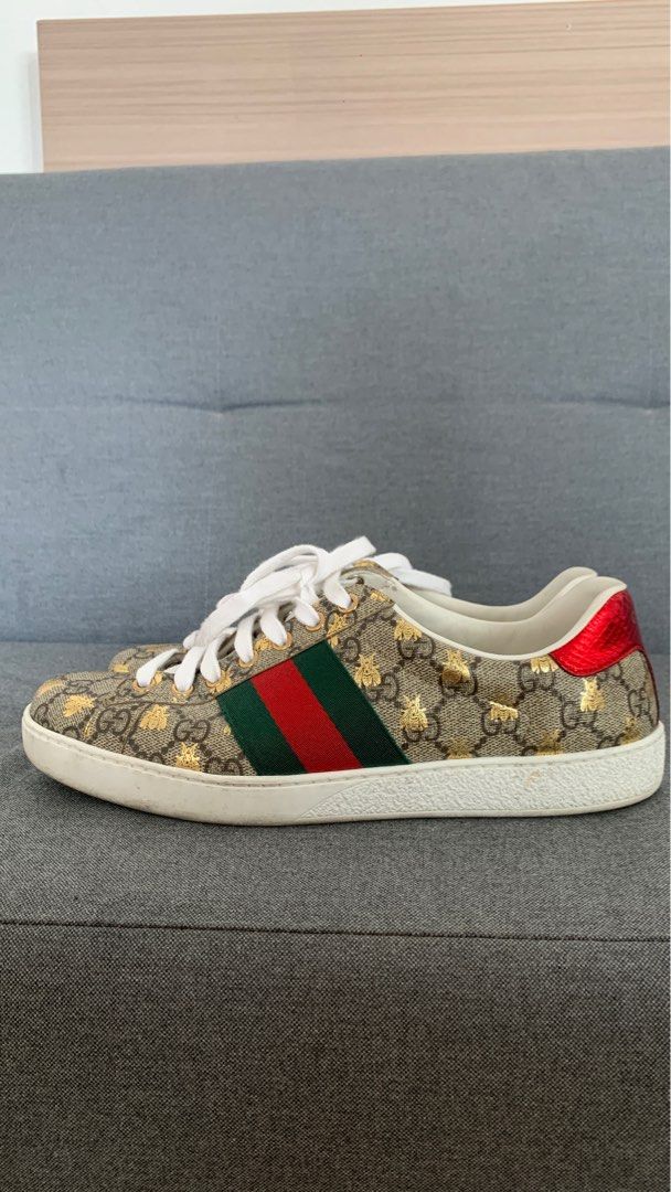 Gucci ace gg online supreme sneaker with bees