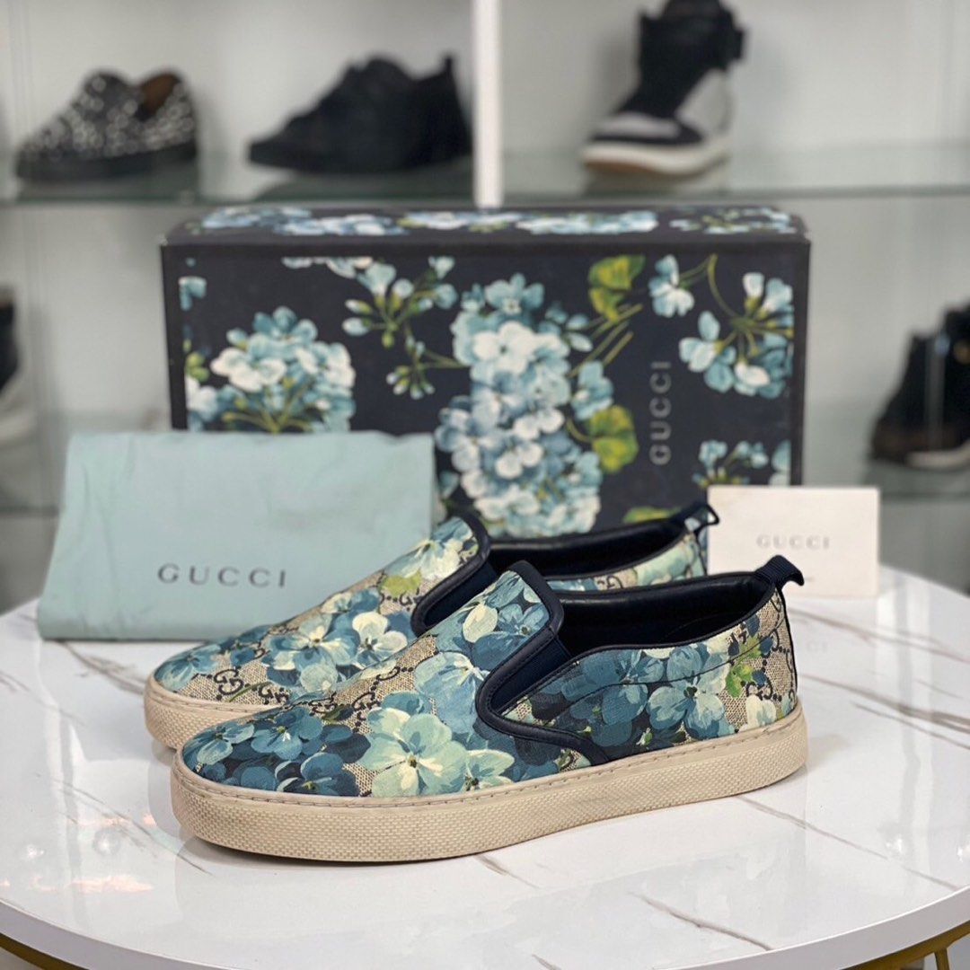 Gucci bloom slip on sneakers shop