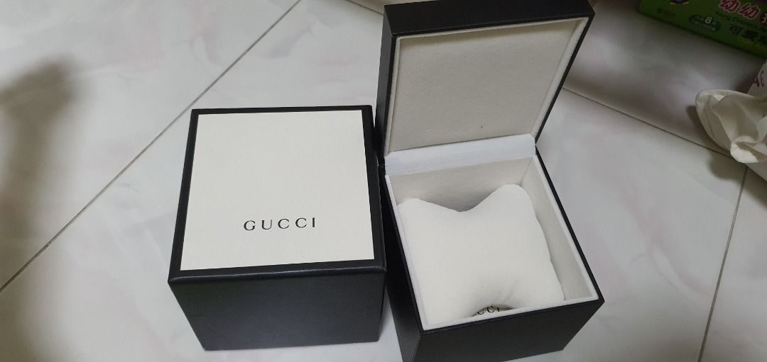 Gucci watch box Women s Fashion Jewelry Organisers Accessory holder box organizers on Carousell
