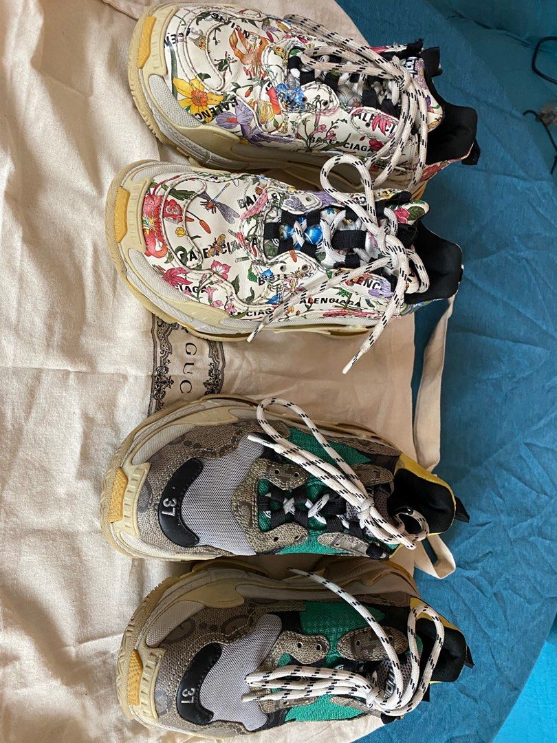 Gucci balenciaga triple s discount