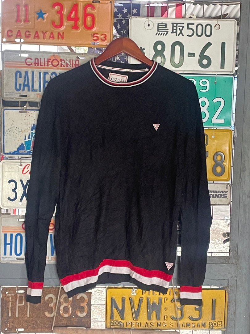 Guess Jeans White Cotton Men's Sweater main image 0