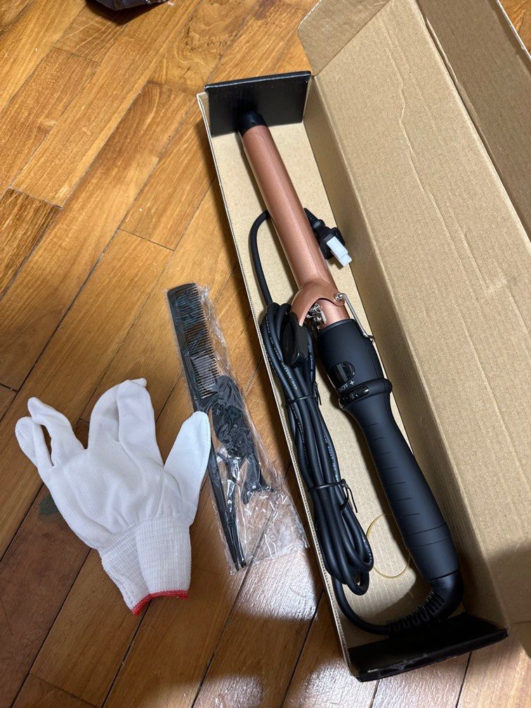 Hair curling iron wand styling tool Beauty Personal Care Hair on Carousell