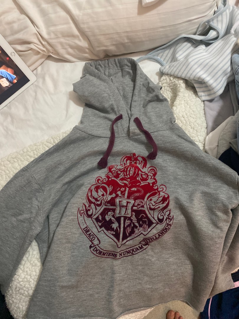 Harry Potter cropped hoodie Women s Fashion Coats Jackets and