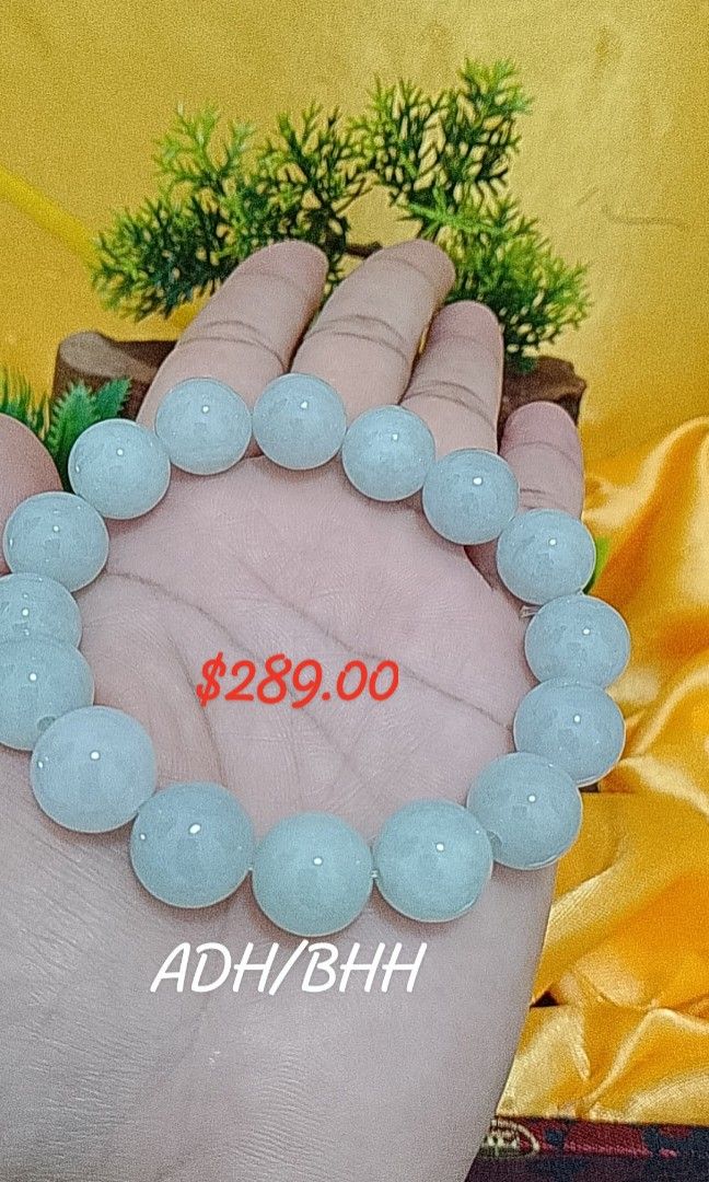 Buy Heavens Tvcz Jade Natural Green Real Round Bracelet Buddha Thai Energy  Handmade Circle Real Bangle Gems for Women Teens Charms with Jade Pendant  Donut/Gourd Bring Money Prosperity, Inner Length 6.00 inches,