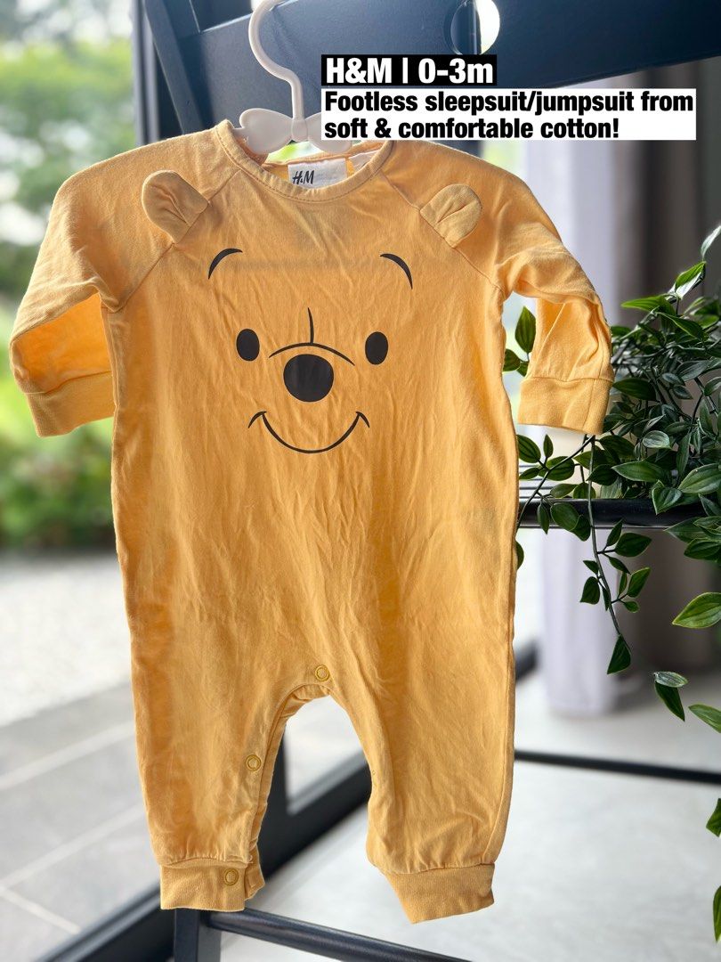 Footless sleepsuits hot sale h&m
