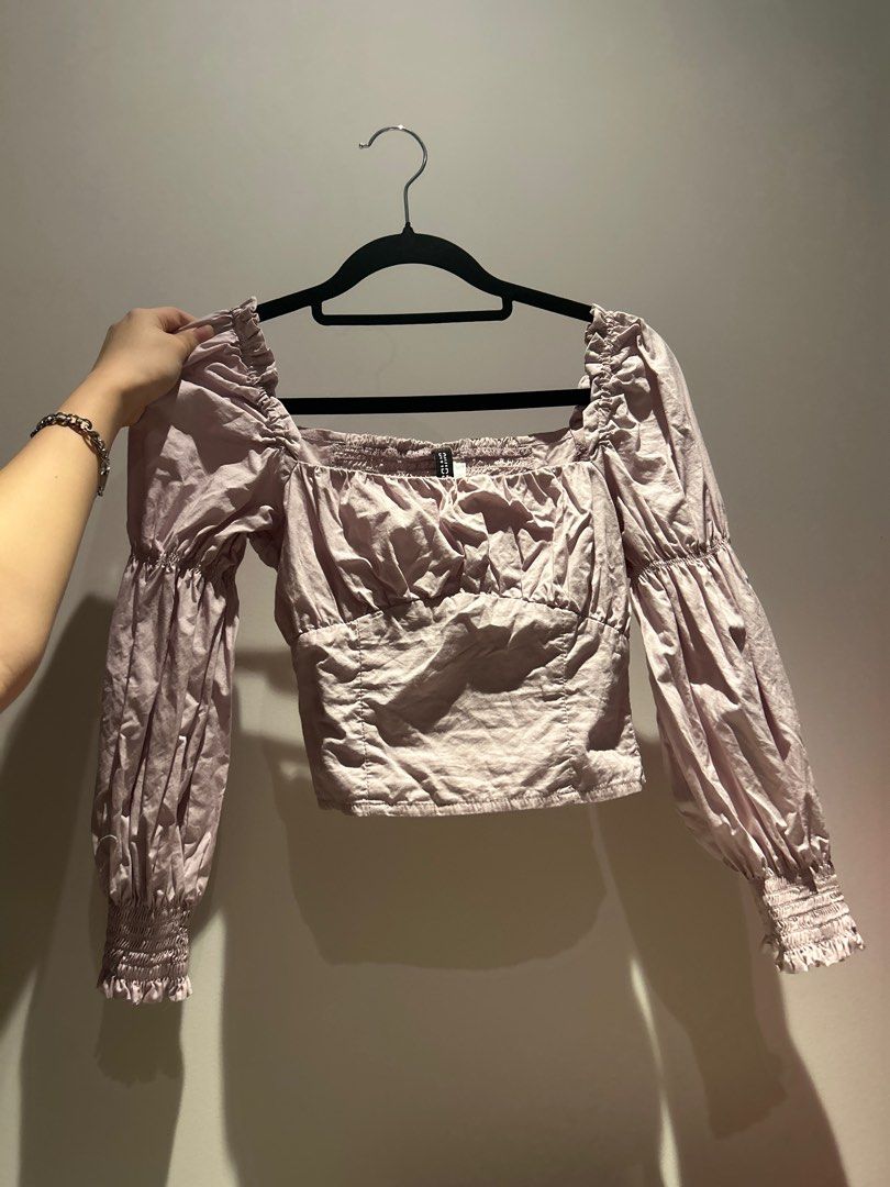 H&m milkmaid top hotsell
