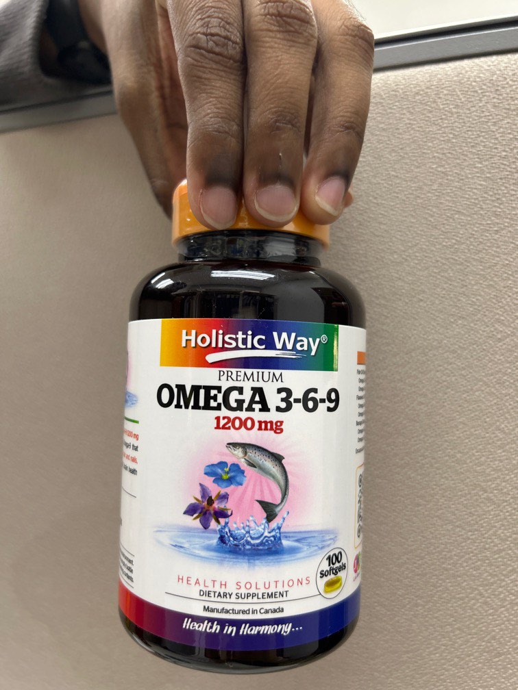 Holistic Way Omega 369 1200mg, Health & Nutrition, Health Supplements