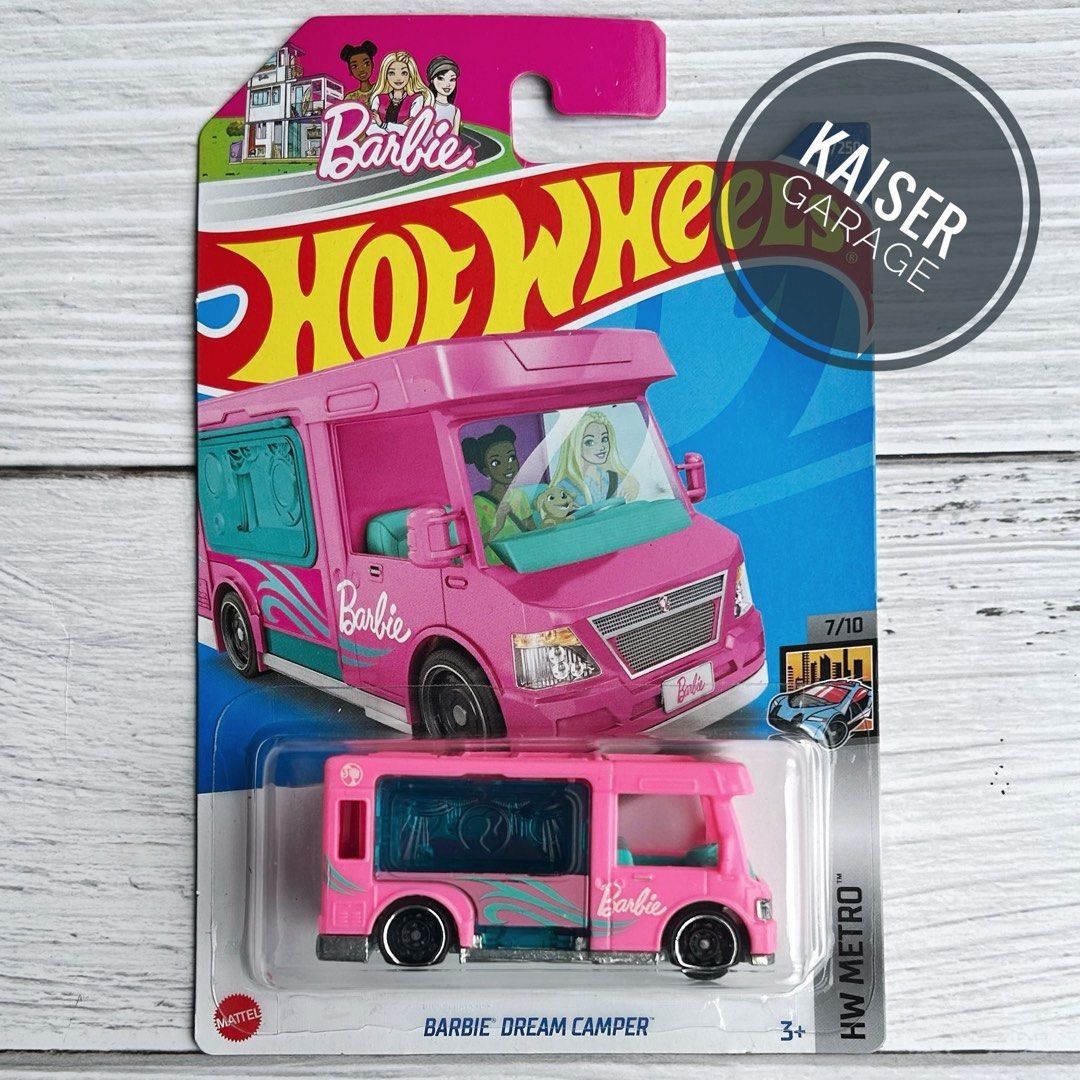 Hot wheels barbie van clearance