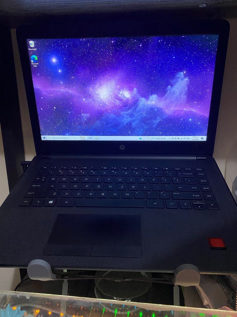 HP Laptop For Sale (Category: Laptops & Notebooks) located in Mandaluyong City. Submitted by sharalynn (Listing ID 1278567707, Image 1). Description: FOR SALE HP LAPTOP Model: 14-bw019AX Upgraded RAM from 4gb to 12gb Working lahat Test to sawa upon meet up Complete comes with original box RFS: Nakatambak nalang may PC na kasi Price: 7,000 (price still negotiable) Freebie ko na yung laptop stand (srp 699), speaker (srp 380) and yung HP laptop bag.
