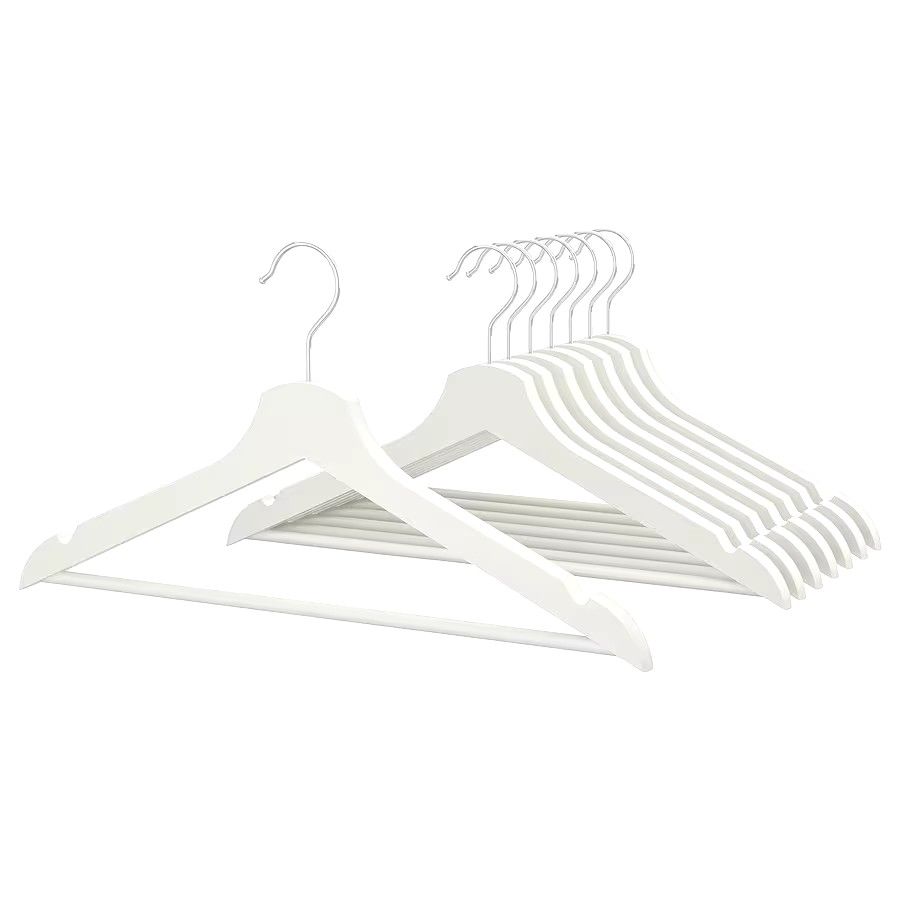 IKEA BUMERANG Hanger, white, Furniture & Home Living, Home Improvement &  Organisation, Hooks & Hangers on Carousell