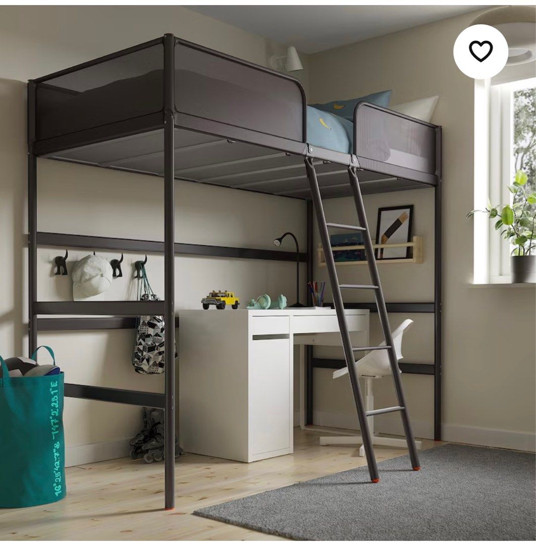 Ikea Bunk Bed, IKEA TUFFING, with mattress, Furniture & Home Living