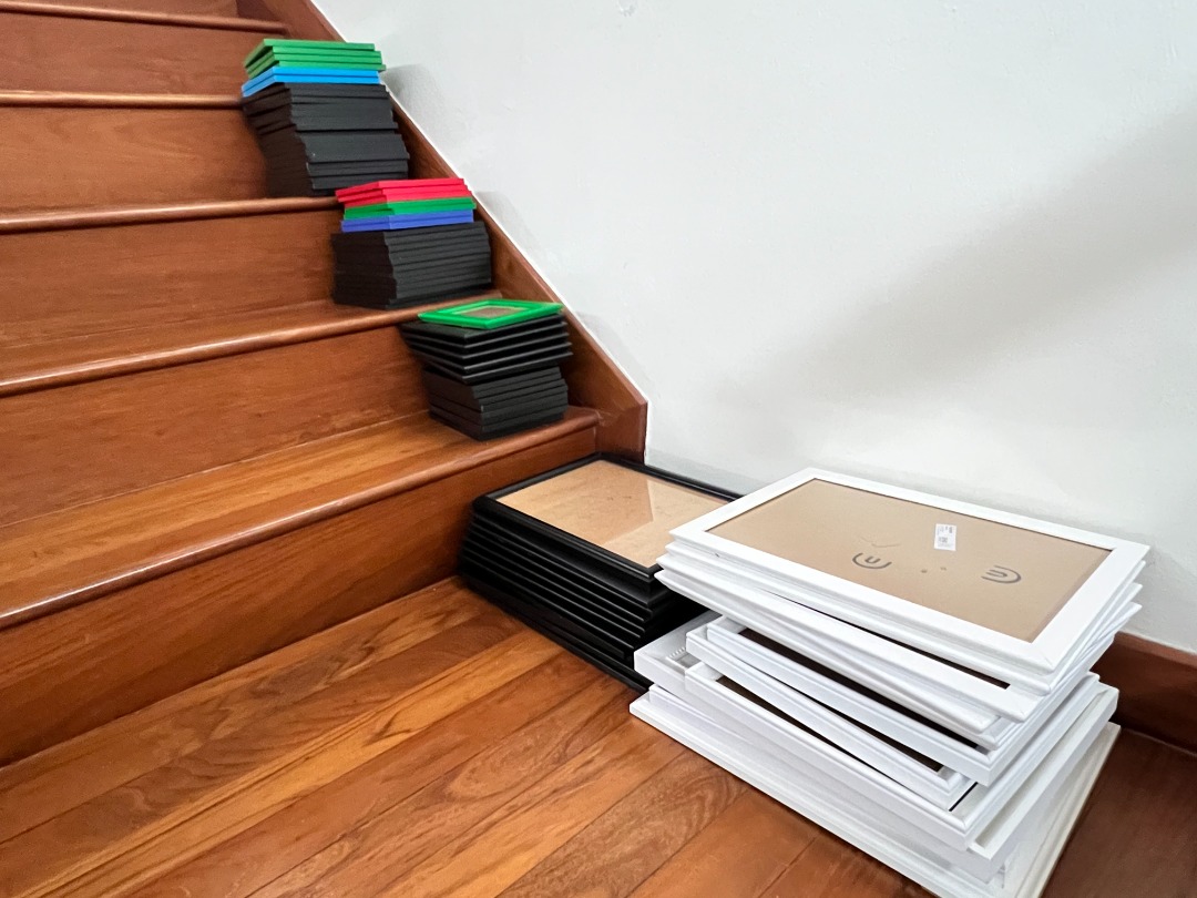 Ikea photo picture frames Nyttja, Fiskbo, Marietorp, Virserun