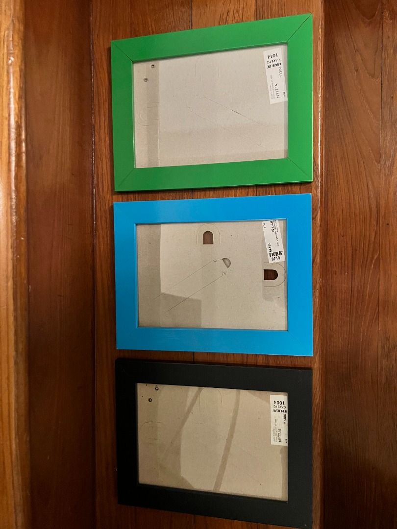 Ikea photo picture frames Nyttja, Fiskbo, Marietorp, Virserun
