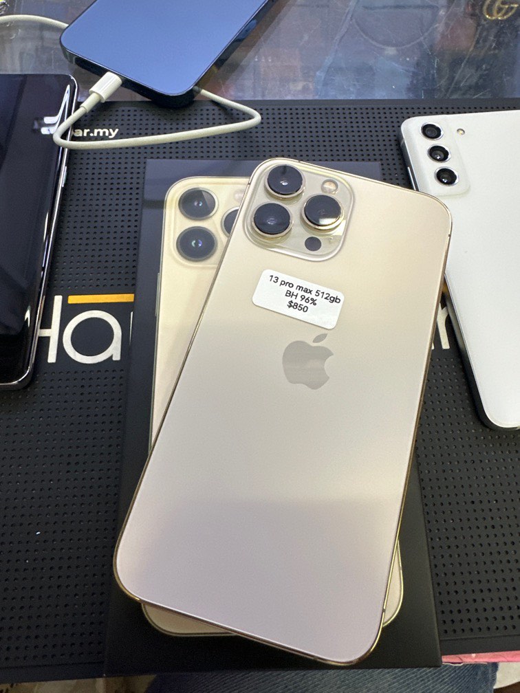 iPhone 13 Pro Max Gold 512GB, Mobile Phones & Gadgets, Mobile Phones ...