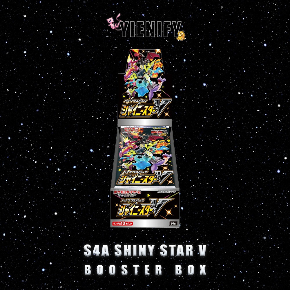 Japanese Pokemon S4A (SSV) Shiny Star V Booster Box, Hobbies & Toys, Toys &  Games on Carousell