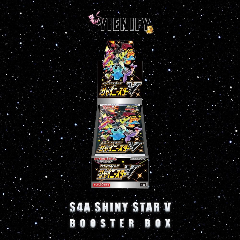 Japanese Pokemon S4A (SSV) Shiny Star V Booster Box, Hobbies & Toys, Toys &  Games on Carousell