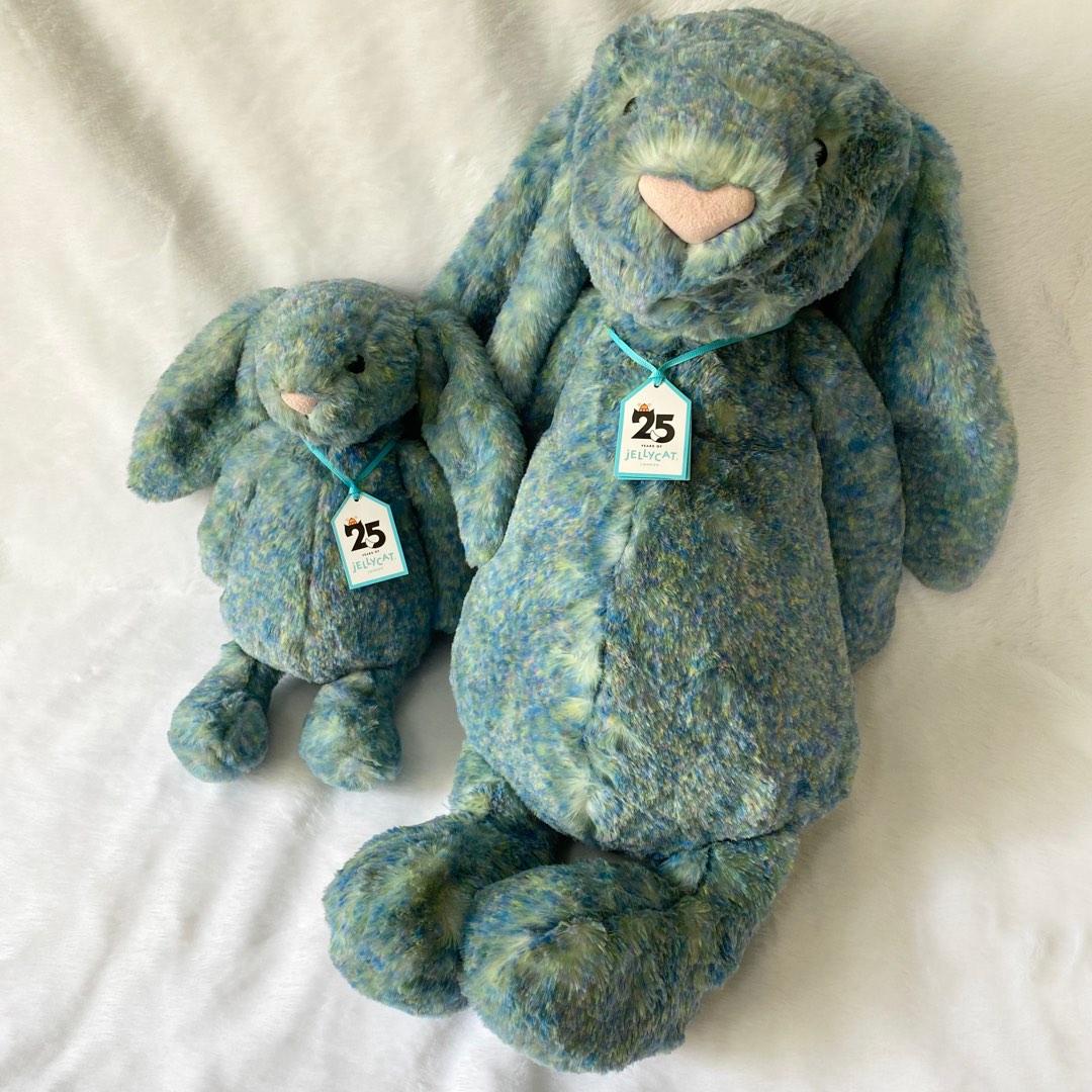 jellycat Luxe bunny Azure プレミアム 25周年 青レア 1997 でぶ