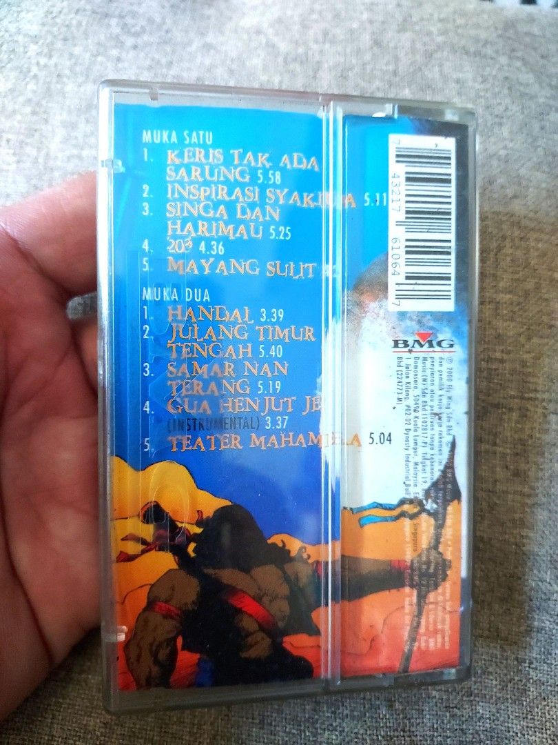 KASET WINGS MR. BARBARIK, Hobbies & Toys, Music & Media, CDs & DVDs