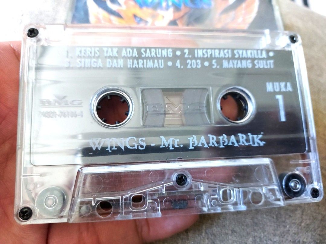 KASET WINGS MR. BARBARIK, Hobbies & Toys, Music & Media, CDs & DVDs