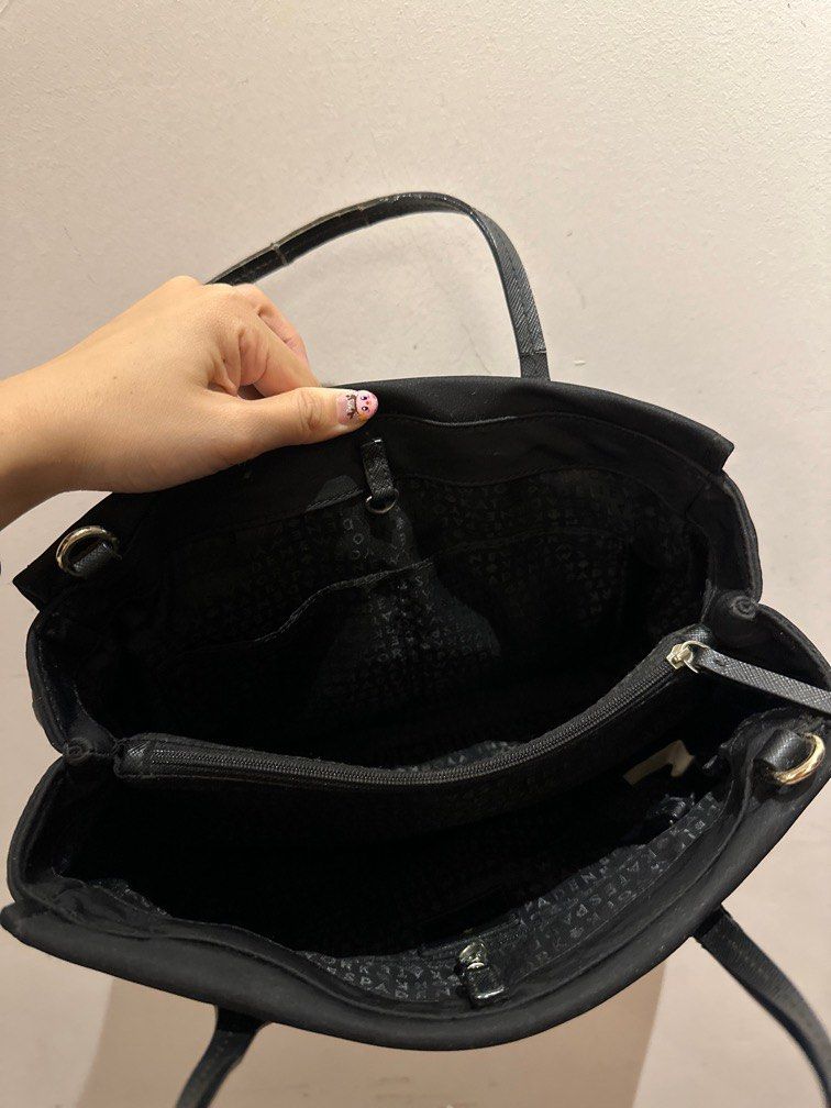 Kate Spade Black Leather 2way Tote Bag 242ks716 – Bagriculture