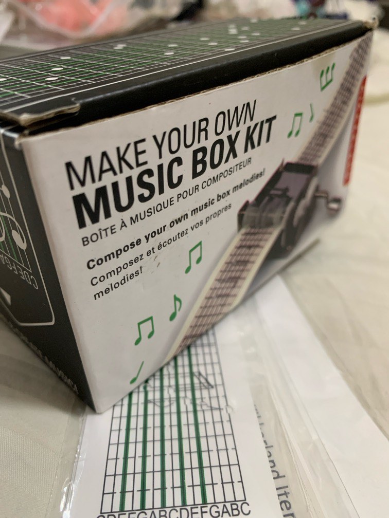 Make Your Own Music Box Kit — Kikkerland B.V