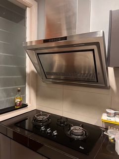 FOTILE Malaysia - FOTILE's Rose Gold series of kitchen appliances enhance  the overall look of your kitchen. Range Hood JQG9009T:   Gas Hob GAG86309:  Oven  KSG7003AT