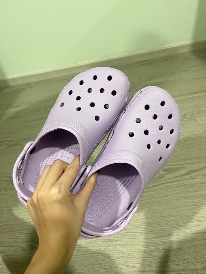 Purple clearance crocs mens