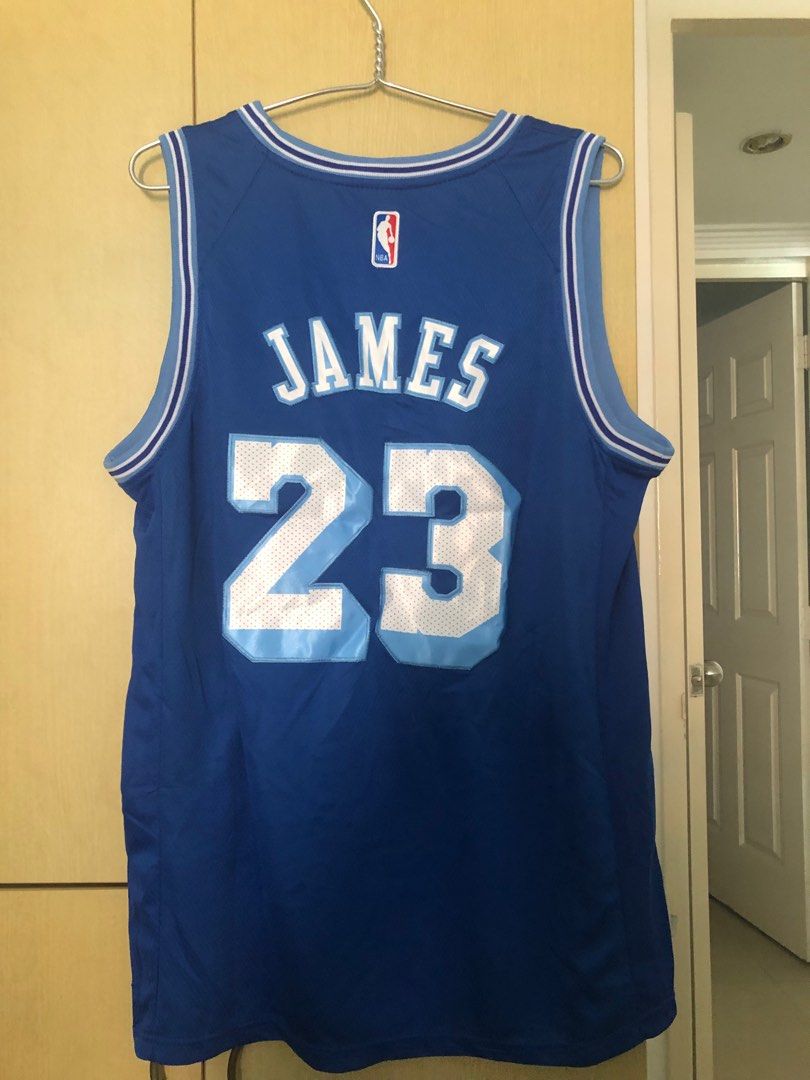 Replica lebron lakers on sale jersey