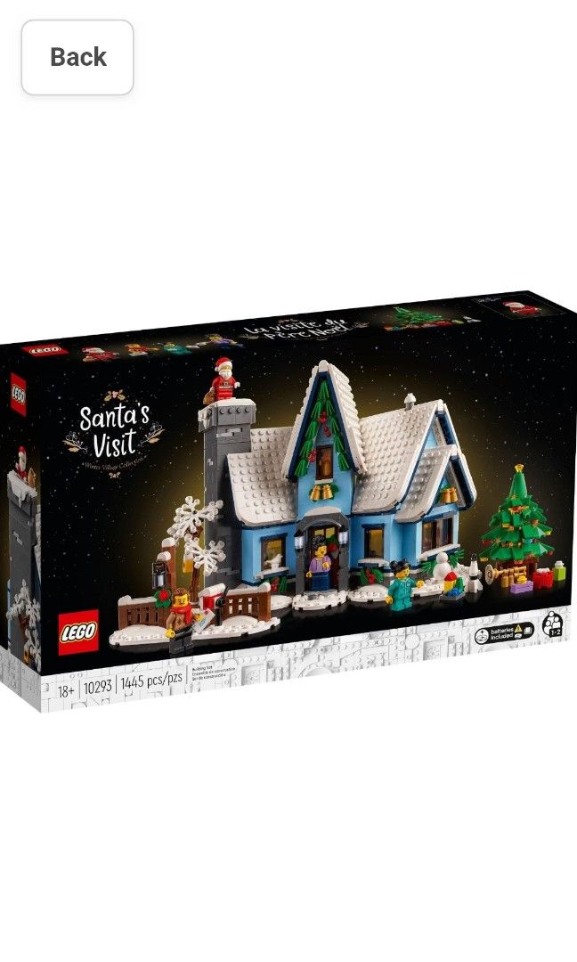  Lego Creator Winter Village Collections Santa's Visit