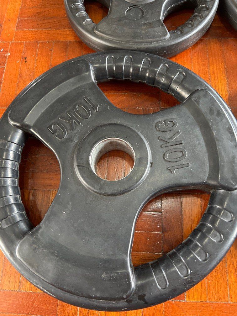Used rubber weight plates for sales sale